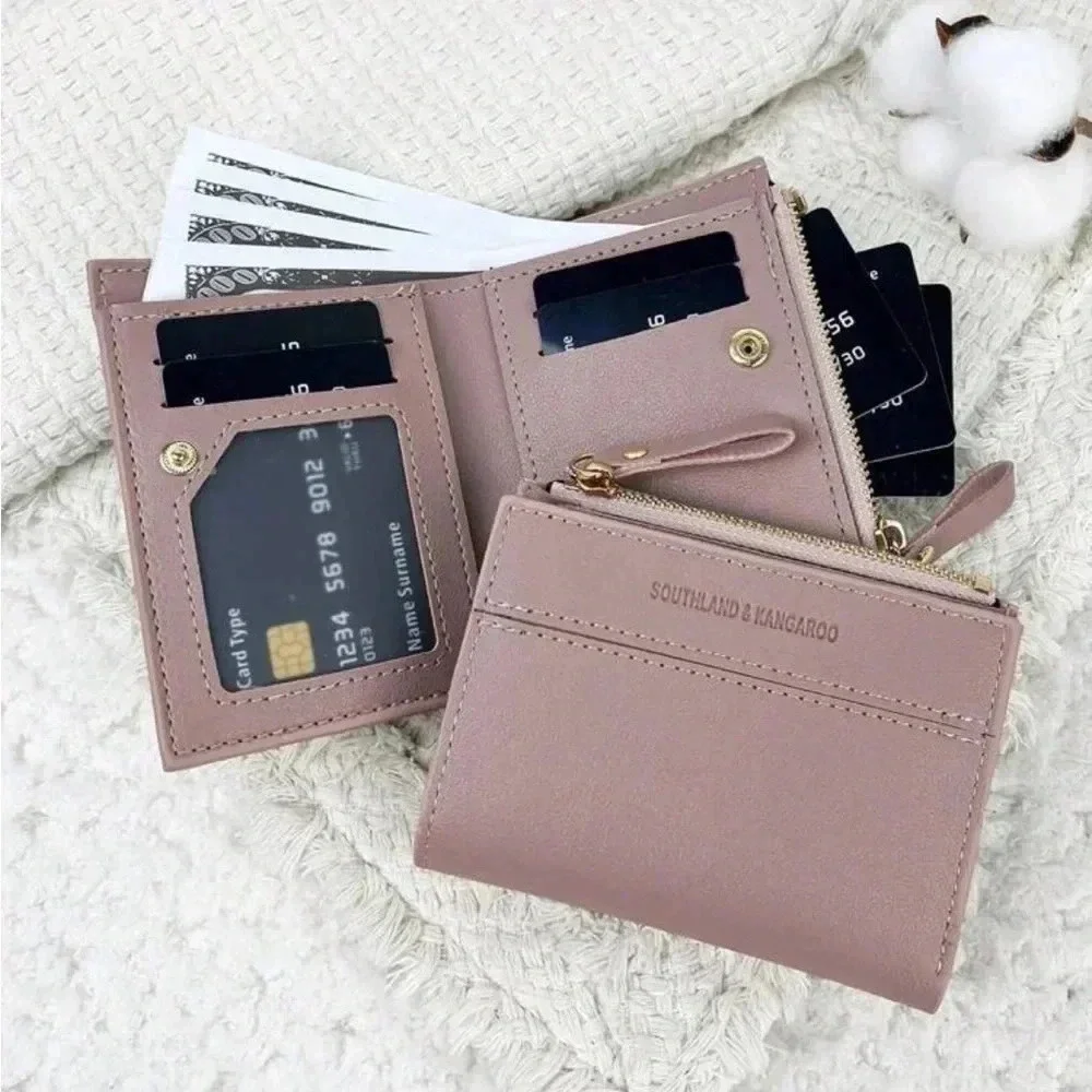 ⚠️Clearance Lilac Purple Fold-over Wallet / Cardholder - Picture 2 of 5